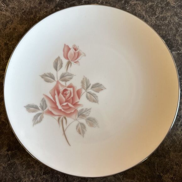 1 Replacement Noritake‎ China Rosemist 6225 Salad Plates 8.25” - Picture 1 of 3